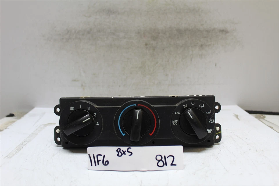 99-2003 FORD F-250 F-350 SUPER DUTY CALEFACCIÓN AIRE ACONDICIONADO CONTROL DE TEMPERATURA F81H19E764A 812 11F6 Foto 1 de 4