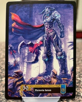 World of Warcraft Single Card Victoria Jaton Non Holo Full Art 8/319 - Image 1 of 2