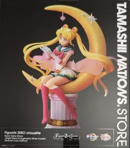 Super Sailor Moon Figuarts ZERO chouette -Bright Moon & Legendary Silver NEW FS - Picture 1 of 5