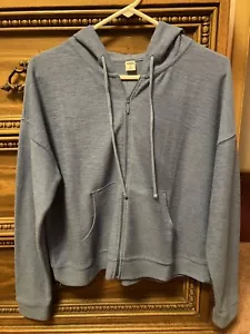 Old Navy Women’s Medium Lightweight Blue Hoodie - Picture 1 of 5