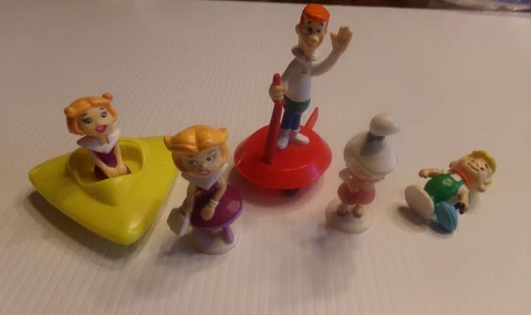 Lot of 5 Hanna Barbera Toys Vintage Cover