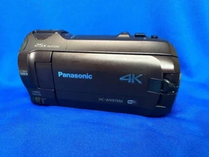 Panasonic HC-WX970M 4K Video Camera Brown Camcorder Wipe Take Japan Free Ship - Picture 1 of 10