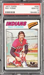 1977 TOPPS #267 RAY FOSSE PSA 10 - POP 15 - only one for sale on the internet