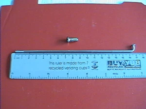 GENUINE YAMAHA WHEEL SPOKE 165mm LONG 2.85mm SHAFT DIAMETER 3.25mm SHOULDER - Picture 1 of 1