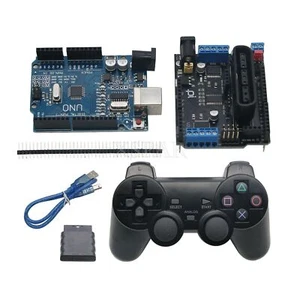 Expansion Board PS2 Remote Control 4 Channel Motor Servo #F11 - Picture 1 of 4