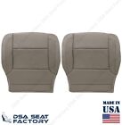 For 2015-2020 Chevrolet Tahoe Bottom Seat Covers (K2UC) - LEATHER BEIGE