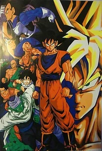 Poster DRAGON BALL Z e FRIENDS - DORAGON BORU Z Manifesto Locandina 33x48 cm - Foto 1 di 1