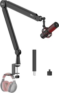 Brazo de micrófono IXTECH 360° brazo de pluma de micrófono giratorio brazo de micrófono brazo de micrófono brazo VALIENTE - Imagen 1 de 9