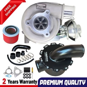 Upgrade Turbo,Intercooler,Airbox+Piping Kit For Nissan Patrol ZD30 3.0L - Picture 1 of 13