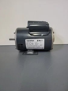 Marathon Motors V164A  1/2 HP, 115/230V 1 Phase Motor For Leeson E100338.00 - Picture 1 of 8