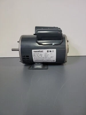 Marathon Motors V164A  1/2 HP, 115/230V 1 Phase Motor For Leeson E100338.00 - Image 1 of 4