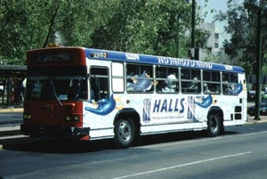 Mexico City Masa Bus Kodachrome original Kodak slide - Picture 1 of 1
