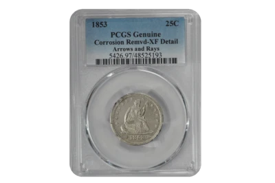 1853 Seated Liberty PCGS XF - Image 1 of 2