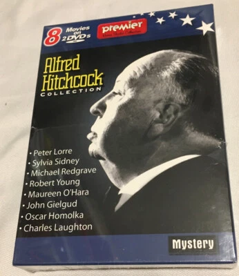Alfred Hitchcock Collection-8 Movies on 2 DVDs. New. Foto 1 de 2
