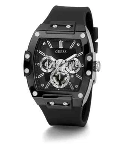 Guess Men's Phoenix Multifunction Black Quartz Watch - GW0203G3 NEW - Picture 1 of 5