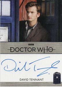 Doctor Who Series 1-4: David Tennant Archive Exclusive Bordered Autograph Card