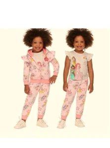 NWT Disney Princess( Jazmin,Ariel & Belle) 3 piece character set 5T - Picture 1 of 1