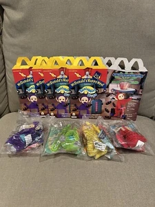 Vintage 2000 Teletubbies McDonald's Toy Sealed With Boxes - Picture 1 of 13