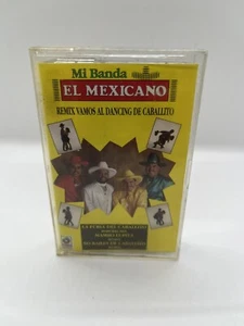 REMIX VAMOS AL DANCING DE CABALLITO MI BANDA EL MEXICANO CASSETTE VERY RARE HTF - Picture 1 of 7