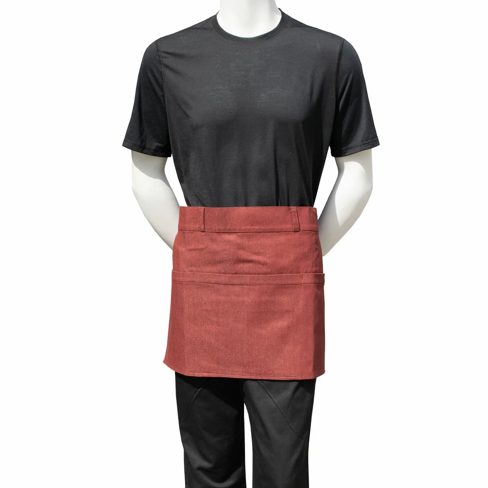 Chef Code 2-PACK 14" Denim Reversible Apron CC529DNM - Image 1 of 1