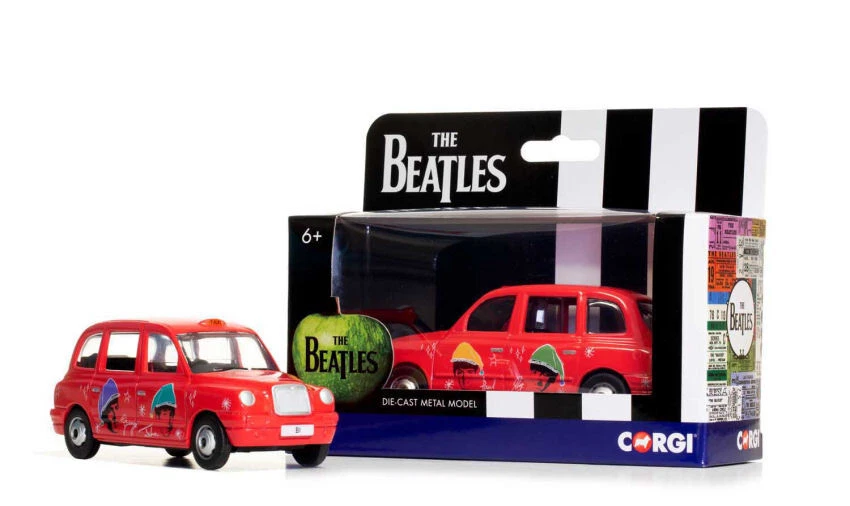 Modellino auto film movie Corgi THE BEATLES CHRISTMAS TAXI modellismo 1:36 - Immagine 1 di 1