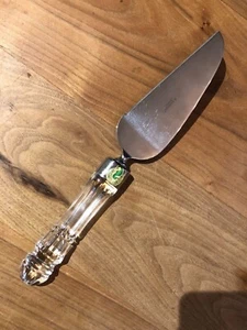 Vintage Waterford Crystal Offset Pie Server 12" Made in Ireland - Picture 1 of 5