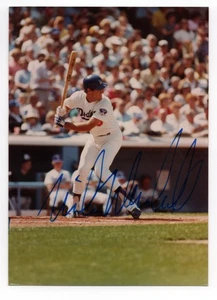 Mike Marshall Autograph On A 3.5x5 Photo - Los Angeles Dodgers - Picture 1 of 1