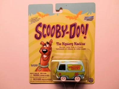 HOLLYWOOD SCOOBY-DOO MYSTERY MACHINE SHAGGY JOHNNY WHITE LIGHTNING CHASE VAN - Image 1 of 4