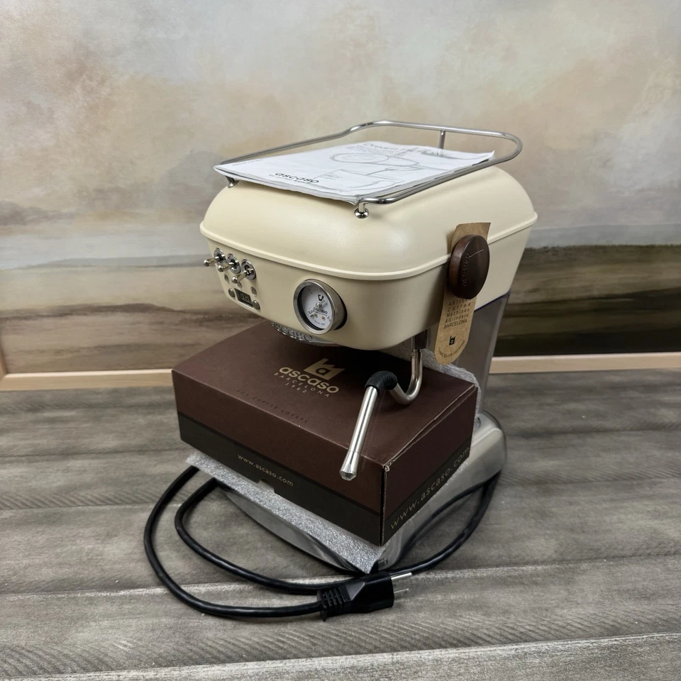 Máquina de café espresso casera programable Ascaso Dream PID crema dulce raspada leer OB Foto 1 de 4