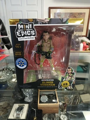 Weta Workshop Ghostbusters Mini Epics Slimed Peter Venkman Figure NEW Walmart 8 - Изображение 1 из 4