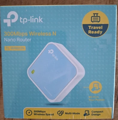 TP-Link TL-WR802N 300Mbit/s-WLAN-Nano-Router - Bild 1 von 4