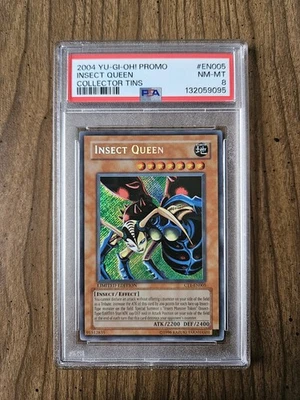 Insect Queen CT1-EN005 2004 Collectors Tin Limited Edition Secret Rare PSA 8 - Image 1 of 4