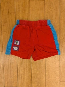 Vintage Little Levis Shorts Elastic Waist Retro 90s Playwear - Picture 1 of 7