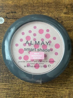 ALMAY SMART SHADE POWDER BLUSH 10 PINK ROSE SEALED .24 OZ - Image 1 of 3