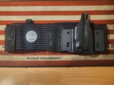 Falco Holsters Kydex Belly Band Holster Appendix P365XL/TLR7Sub/Optic Medium - Image 1 of 4