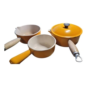 Le Creuset Saucepan Set #14 #16 #18 - Picture 1 of 7