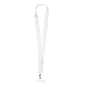 1Pack Adjustable Phone Lanyard for Smartphones, White - Zdjęcie 1 z 6