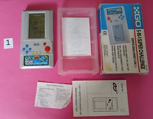 ELECTRONIC GAME GO SUPER CHALLENGE 5 in 1 Handheld + Original Quittung - funktionstüchtig - Bild 1 von 4