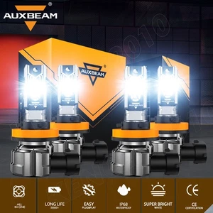 AUXBEAM LED Headlight High Low Beam For Chevy Silverado 1500 2500HD 3500HD 22-25 - Picture 1 of 12