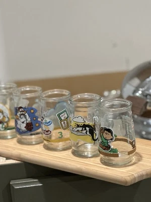 Vintage 1999 Welch's Glass Jelly Jar set of 6 - Image 1 of 4