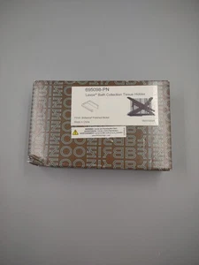Brizo Levoir porta fazzoletti/carta igienica ~ 695098-PN ~ nichel lucido brillante - Foto 1 di 15
