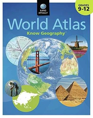 Rand McNally Know Geography World Atlas, - Paperback, by Rand McNally - Good - Image 1 of 2