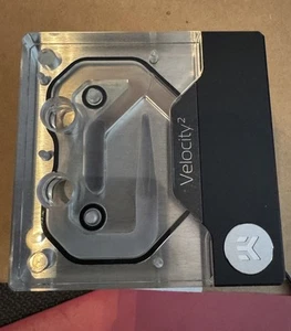 EK-Quantum Velocity² D-RGB 1700 Nickel/Plexi CPU Water Block - Photo 1/3