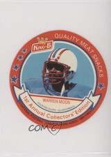 1989 King-B Collector's Edition Discs Warren Moon #9 HOF
