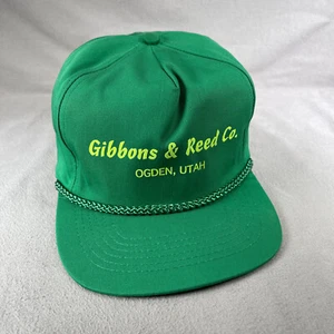 Gibbons & Reed Co Mütze Herren Einheitsgröße grün Trucker Cap San Sun Ogden Utah Vintage - Bild 1 von 11