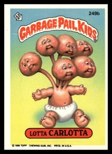 1986 Topps Garbage Pail Kids Series 6 #249b Lotta Carlotta - Bild 1 von 2