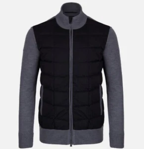 KJUS Giacca Isolante Uomo Rhys - Nero/Grigio Acciaio Melange - NUOVA!!-Grande-550€ - Foto 1 di 3