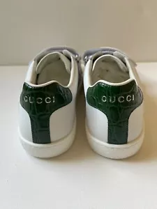 New Authentic GUCCI Leather Sneakers, Size US 6 / Euro 36, Italy, Expedited - Picture 1 of 5