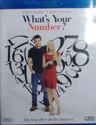 WHAT'S YOUR NUMBER? BLU-RAY NEW SEALED SWEDISH IMPORT WITH ENGLISH LANGUAGE  - Image 1 of 2