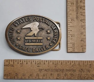 UNITED STATES POSTAL SERVICE - SAFE DRIVER - Gürtelschnalle - Angebot #7426 - Bild 1 von 9